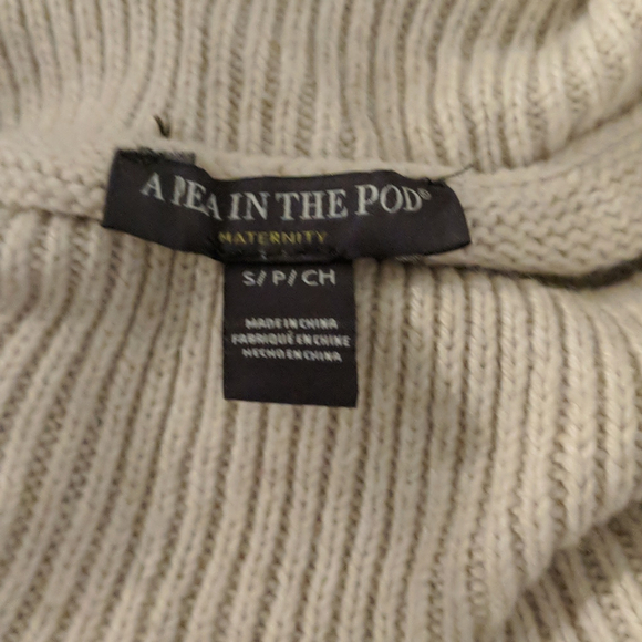 A Pea in the Pod | Maternity Cowl Neck Sweater | S - Picture 4 of 5